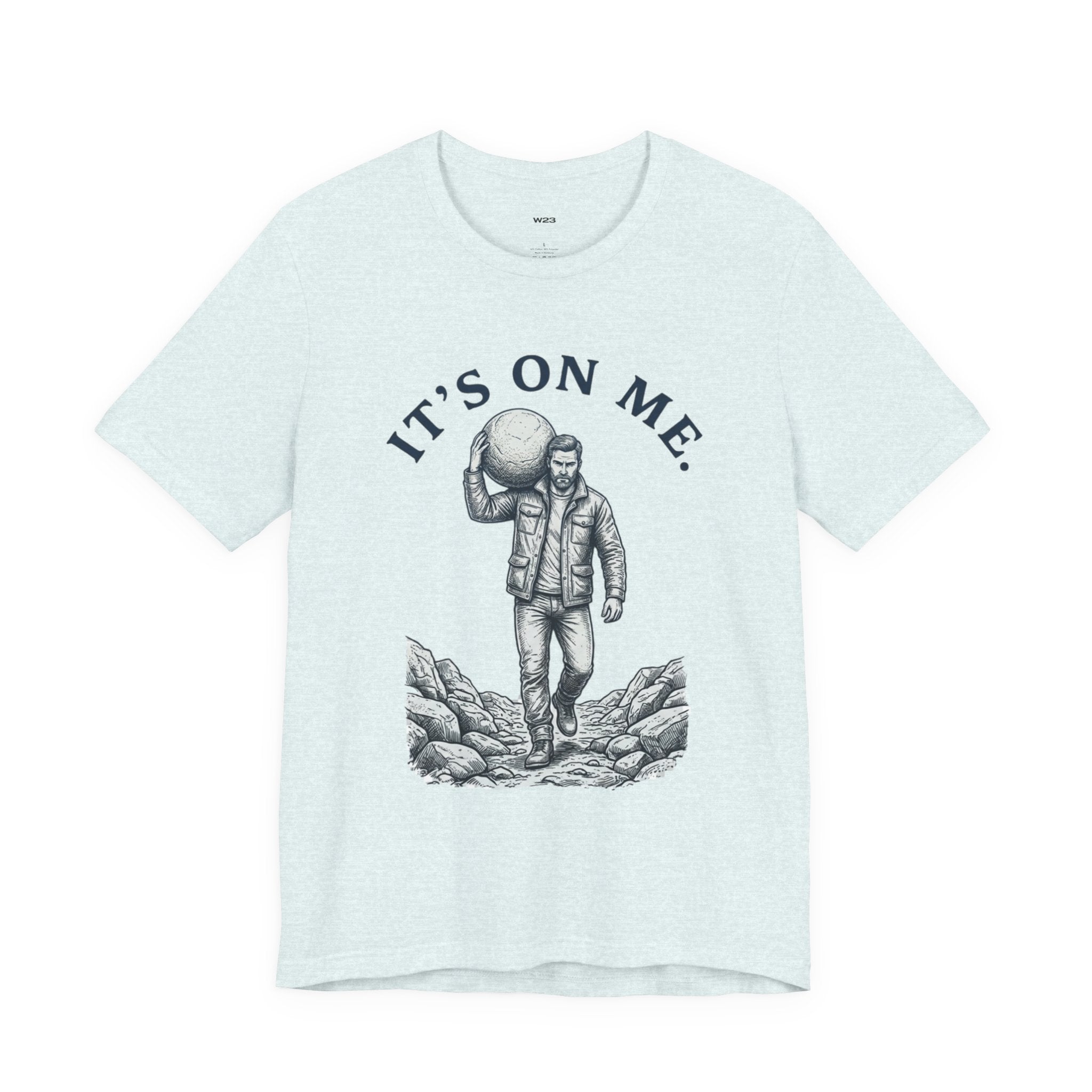 It's On Me Tee — Vintage Atlas Man Graphic T-Shirt | Wear Your Worship