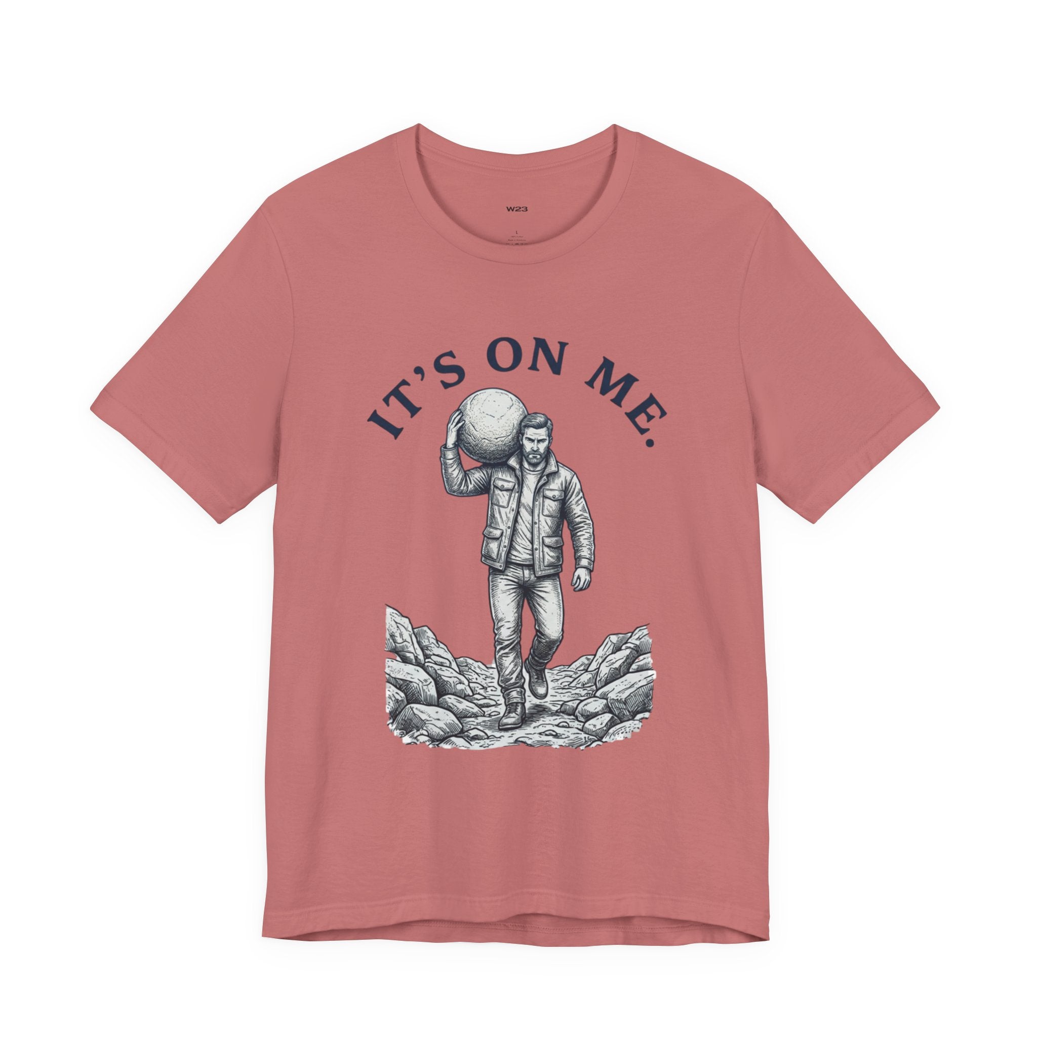 It's On Me Tee — Vintage Atlas Man Graphic T-Shirt | Wear Your Worship