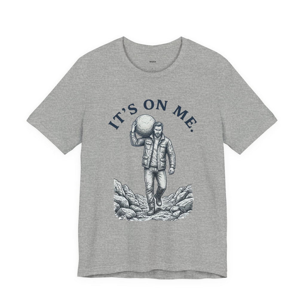 It's On Me Tee — Vintage Atlas Man Graphic T-Shirt | Wear Your Worship