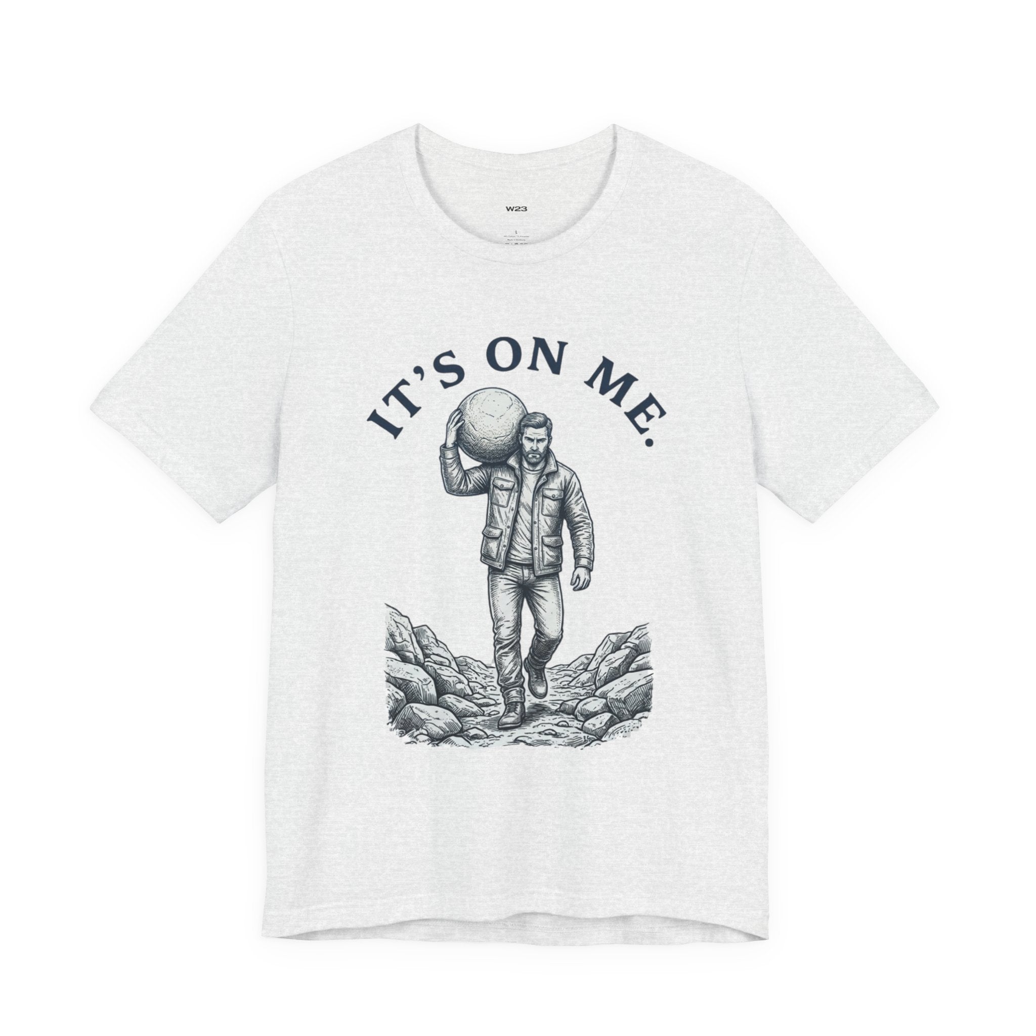It's On Me Tee — Vintage Atlas Man Graphic T-Shirt | Wear Your Worship
