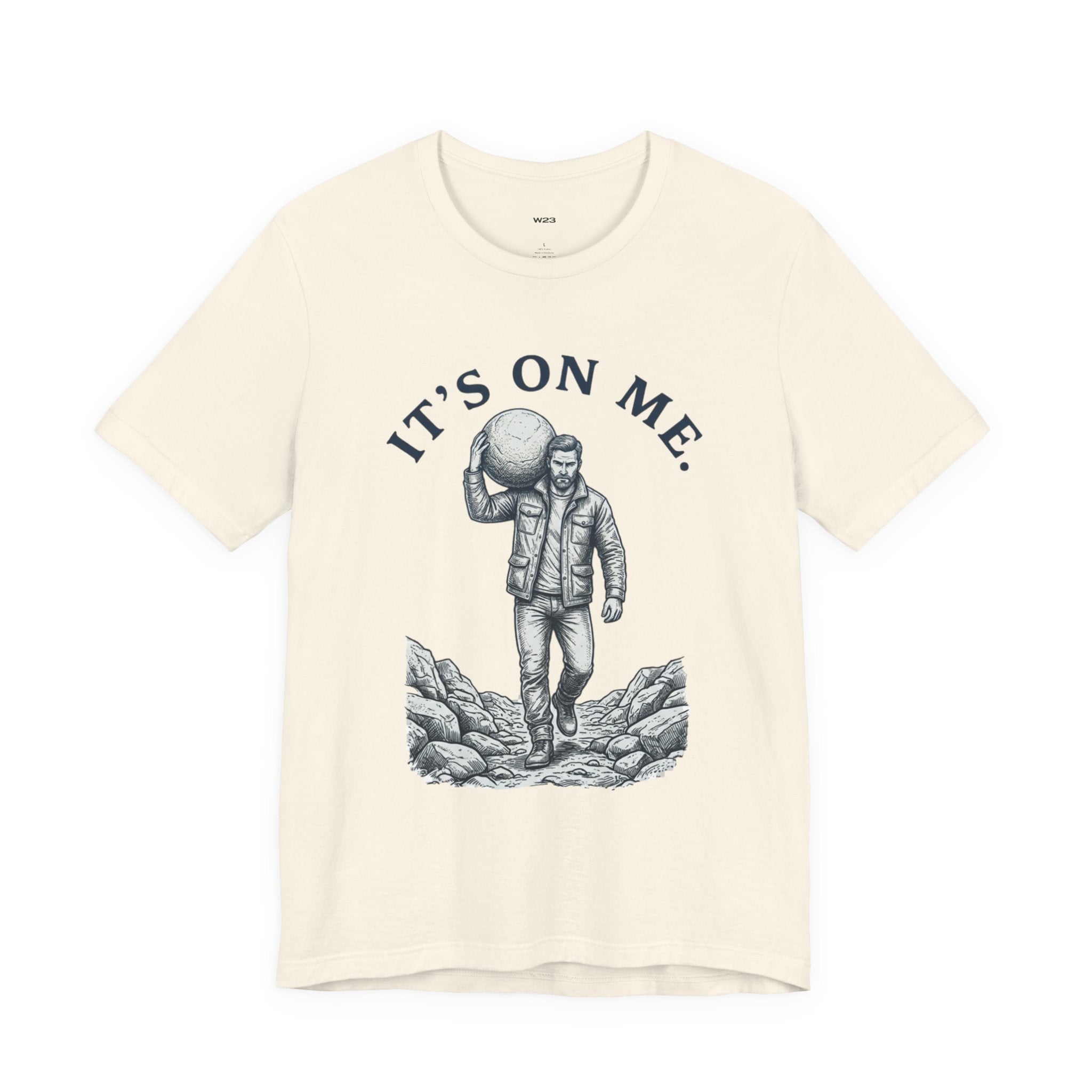 It's On Me Tee — Vintage Atlas Man Graphic T-Shirt | Wear Your Worship