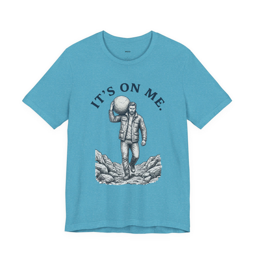 It's On Me Tee — Vintage Atlas Man Graphic T-Shirt | Wear Your Worship