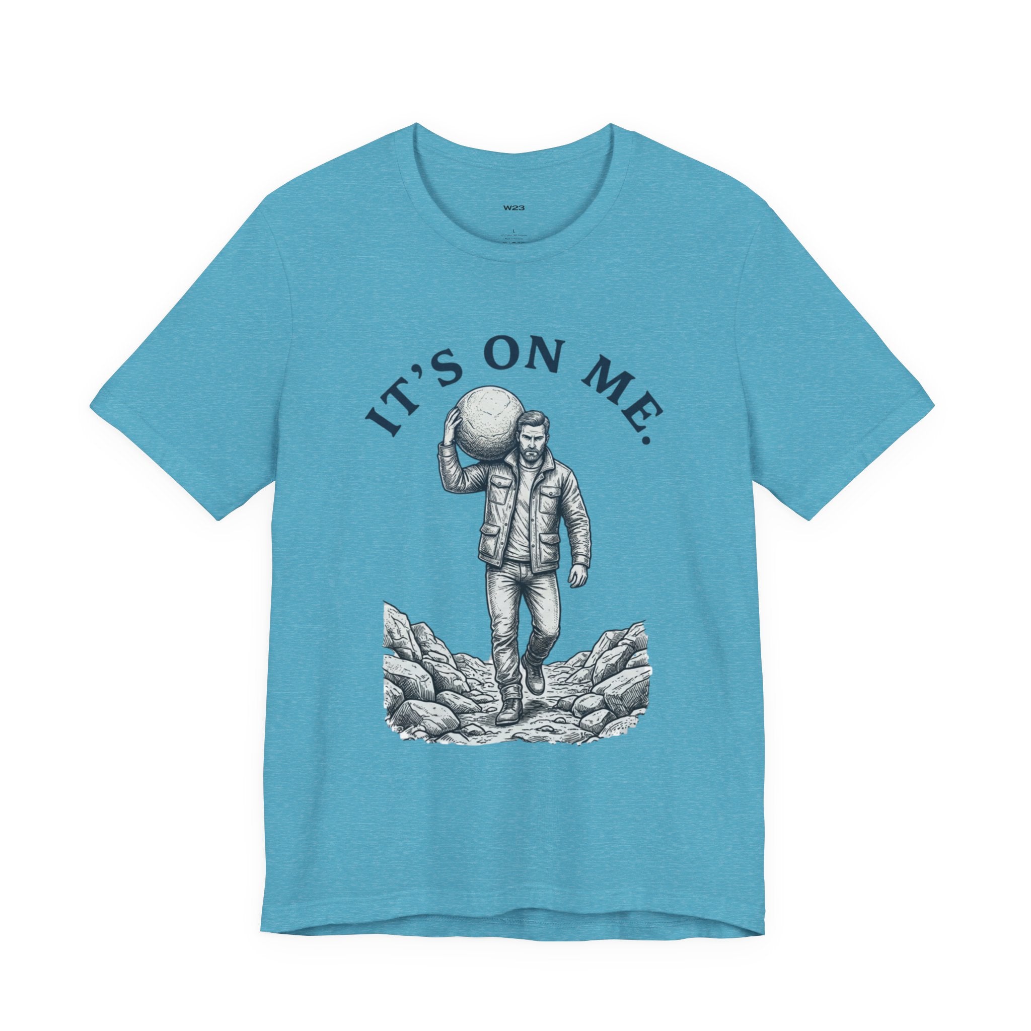 It's On Me Tee — Vintage Atlas Man Graphic T-Shirt | Wear Your Worship