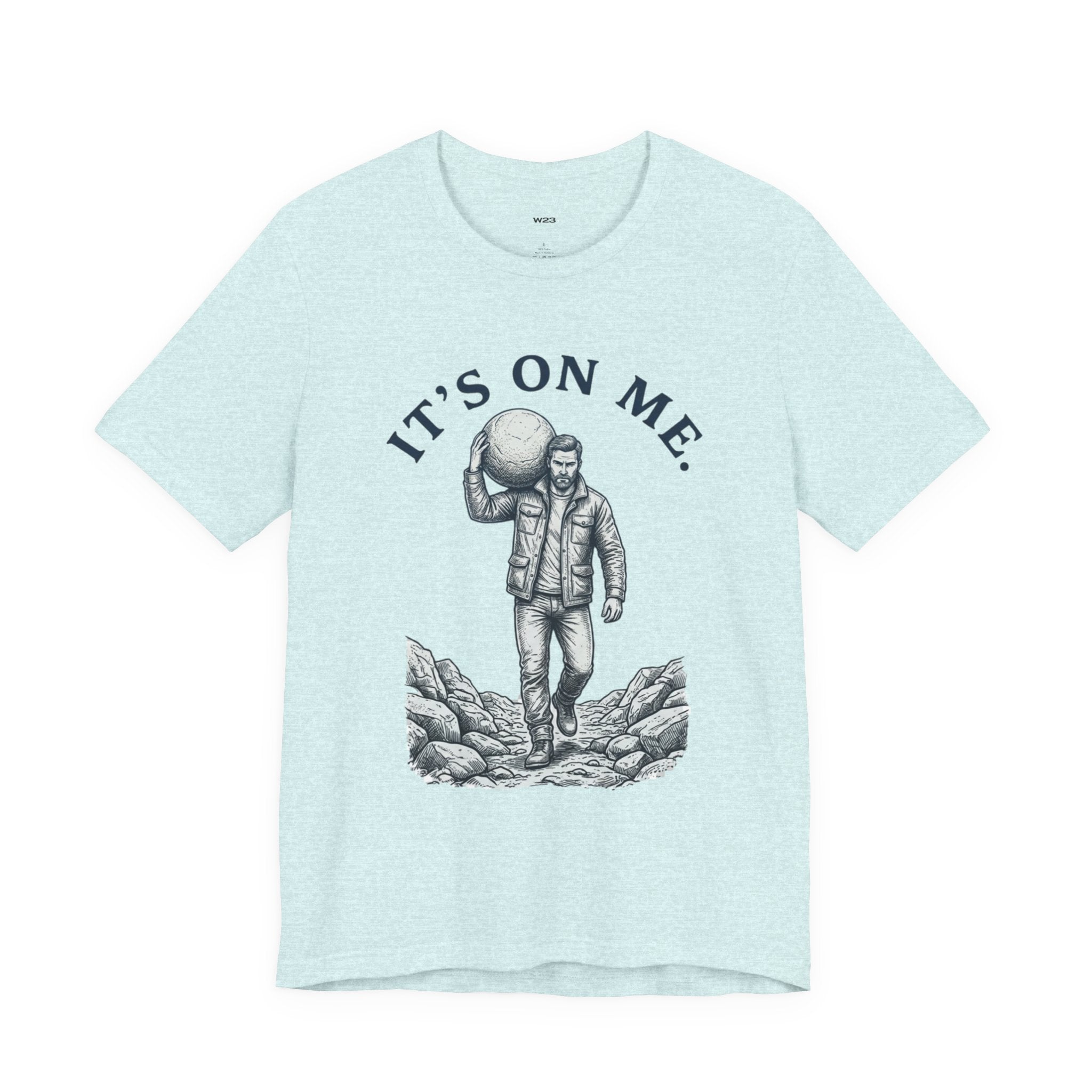 It's On Me Tee — Vintage Atlas Man Graphic T-Shirt | Wear Your Worship